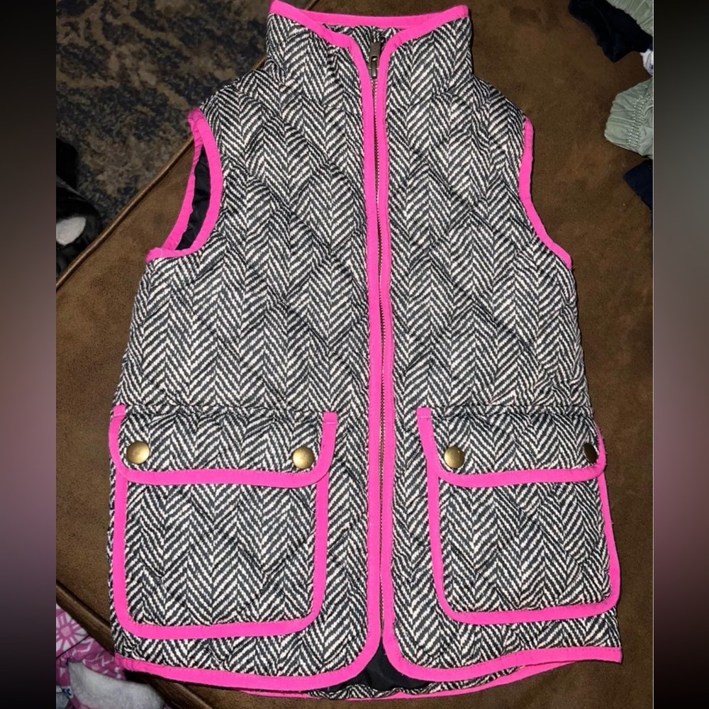 Girls J Crew Vest